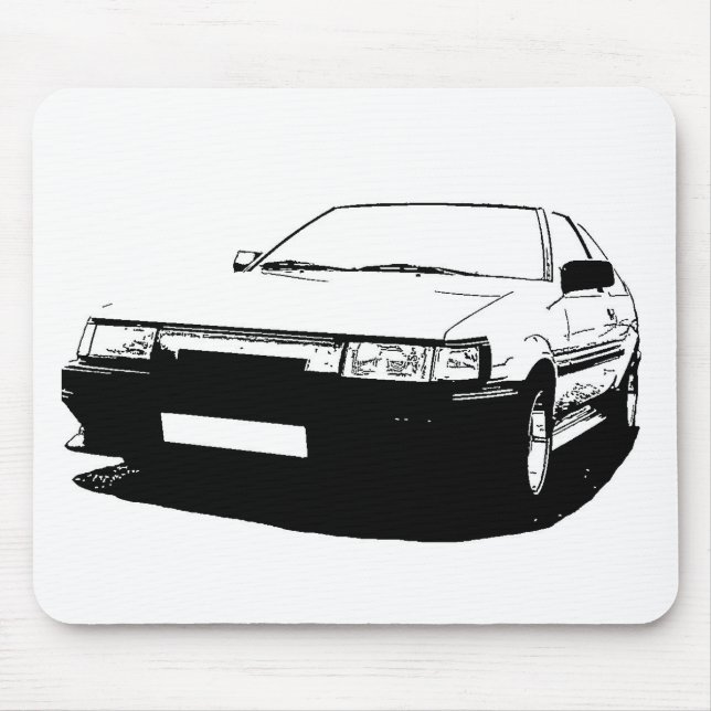 Toyota AE86 Mouse Pad (Front)