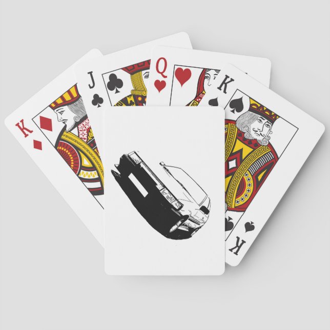 Toyota AE86 Poker Cards (Back)