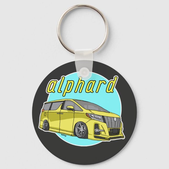 Toyota Alphard - Lowered Keychain (Front)