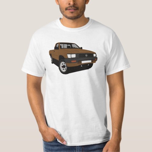 Toyota Hilux pickup _ brown _ T_Shirt