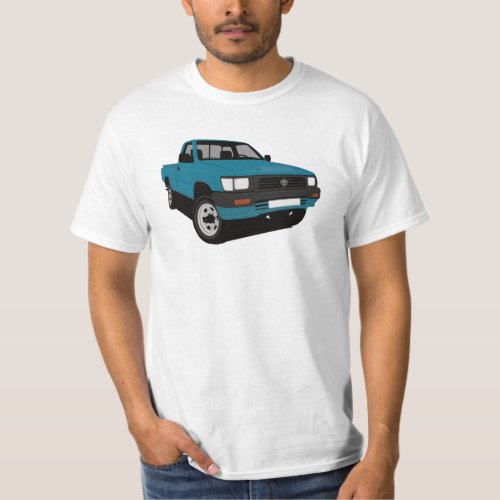 Toyota Hilux _ turquoise blue _ T_Shirt