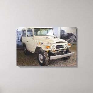 Toyota Land Cruiser BJ40 Canvas Print