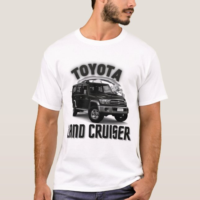 Toyota Land Cruiser VDJ76 Off-Road T-Shirt (Front)