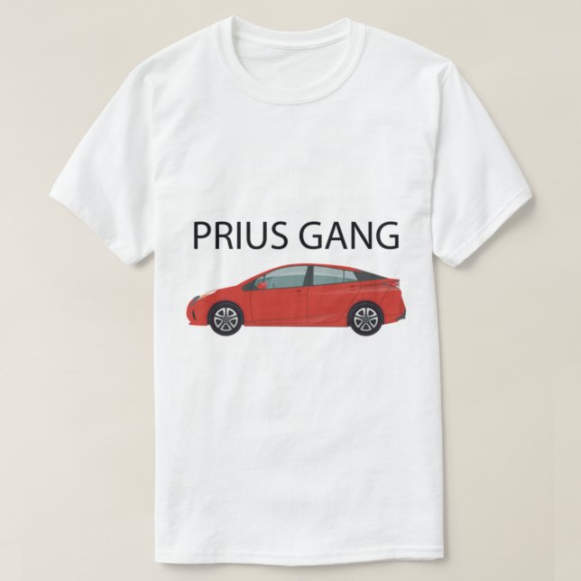 Toyota Prius Gang T-Shirt (Design Front)