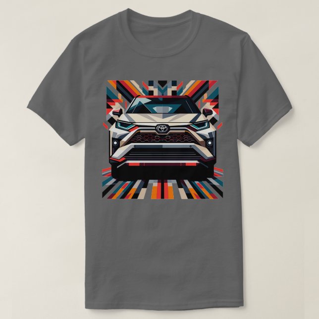 Toyota RAV4 8 T-Shirt (Design Front)
