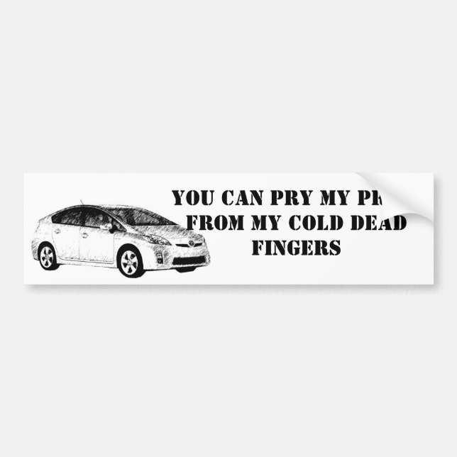 Toyota Recall Bumper Sticker (Front)