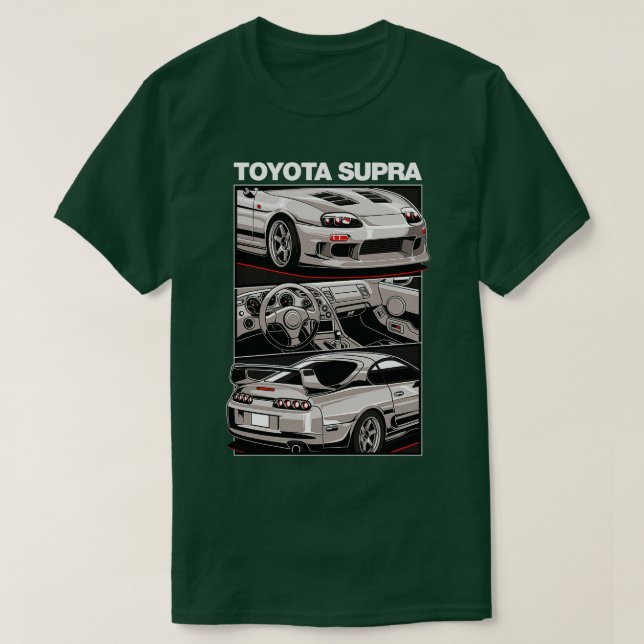 TOYOTA SUPRA 1 T-Shirt (Design Front)