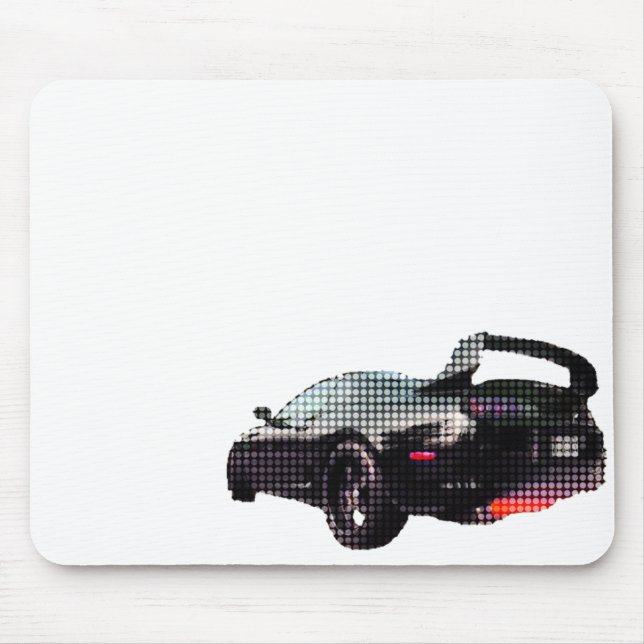 Toyota Supra Digital Design Mouse Pad (Front)
