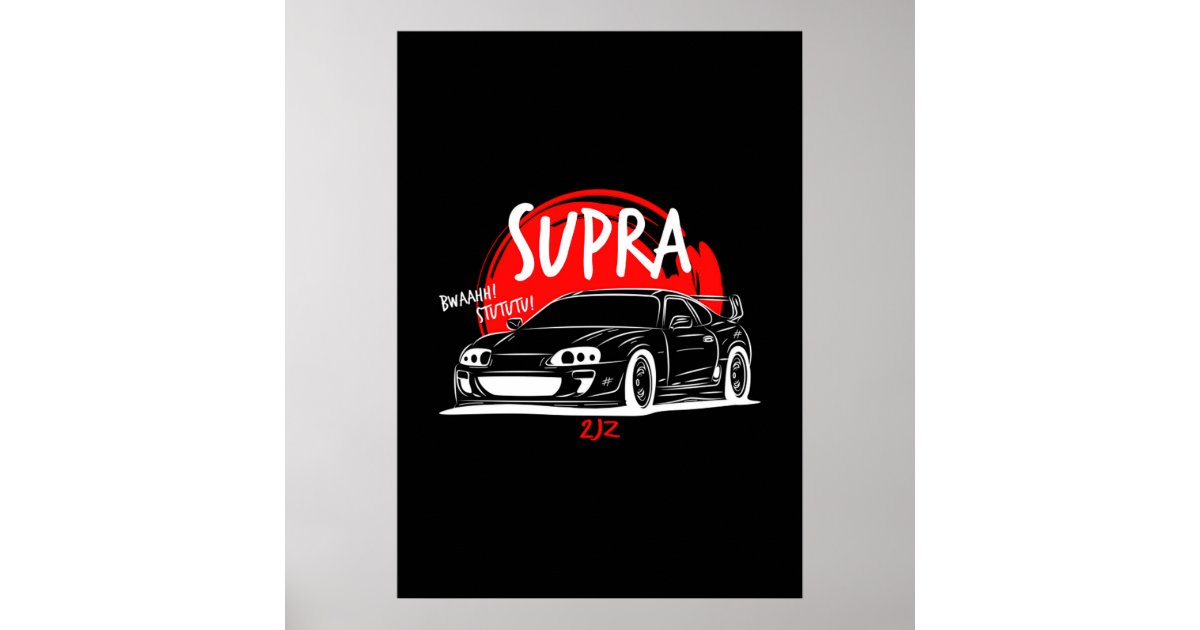 Toyota Supra Mk4 Poster | Zazzle