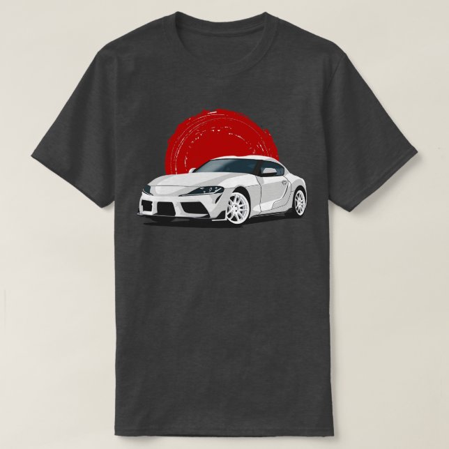Toyota Supra MK5 A90 T-Shirt (Design Front)