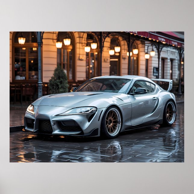 Toyota Supra Poster (Front)