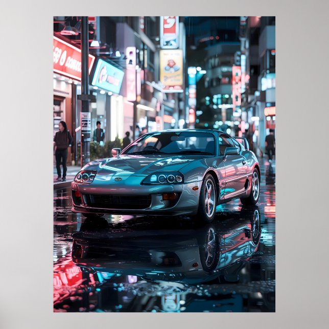 Toyota Supra Poster (Front)
