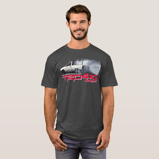 Toyota Tacoma 4x2 TRD Drift edition Dark T-Shirt (Front Full)
