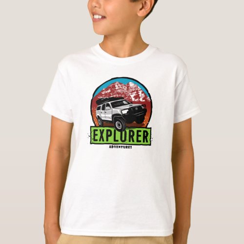 Toyota Truck explorer T_Shirt