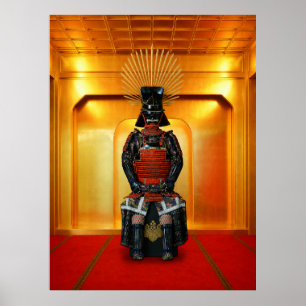 Toyotomi Hideyoshi Armor Framed Print 30x40