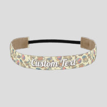 Toys Icons Background Athletic Headband