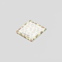 Toys Icons Background Post-it Notes