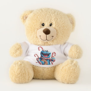 Toy's kidGingerbread Monster Funny Christmas Art Teddy Bear