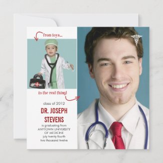 Toys to Real Doctor Medical Graduation