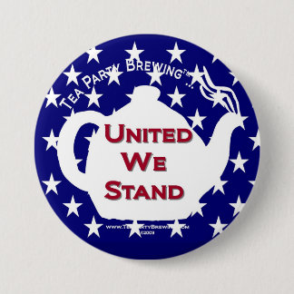 TP0107 Tea Party United We Stand Button