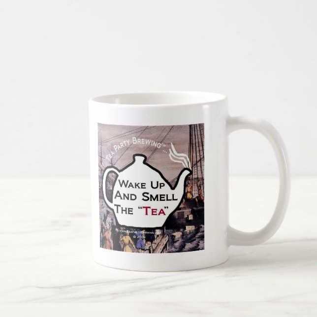 TP0112 Wake Up Smell the Tea Mug (Right)