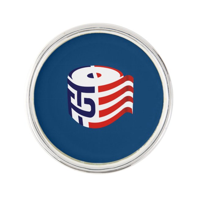 TP - Toilet Paper - Full - -  Pin (Front)