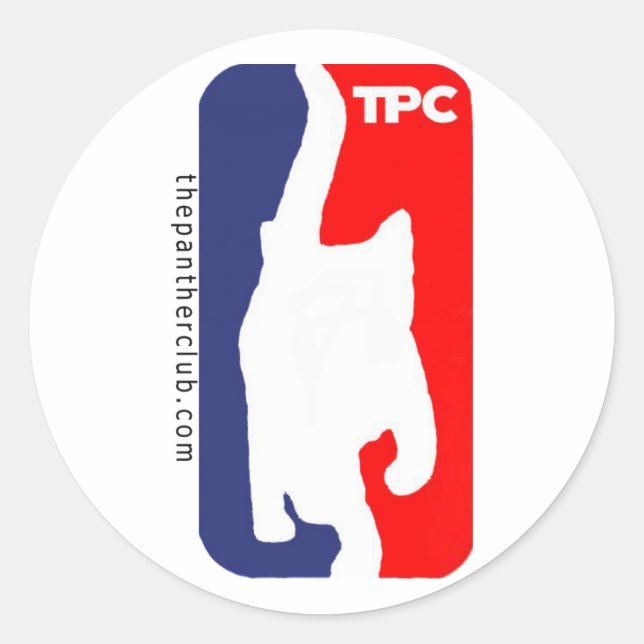 tpc classic round sticker (Front)