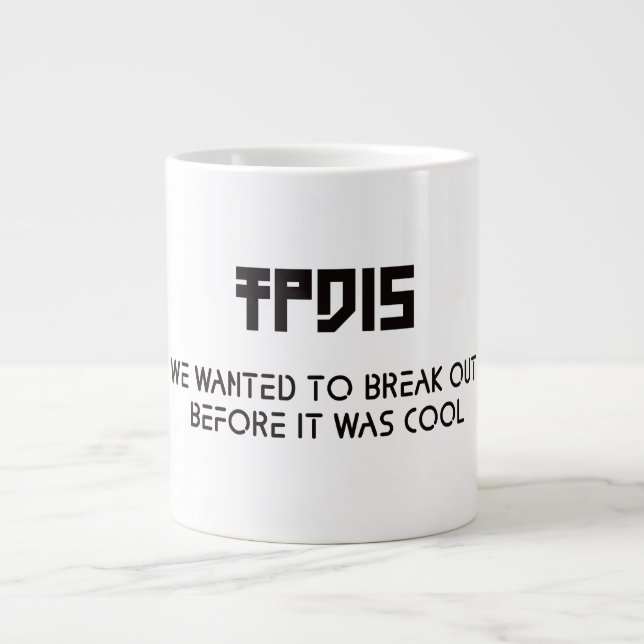 TPDIS Hipster Mug (Front)