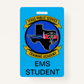 TPSTA Student ID Badge