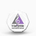 TPWC Paper Weight Award<br><div class="desc">Triad Pride Women's Chorus</div>