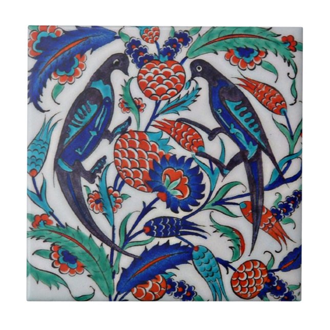 TR022 Turkish Reproduction Ceramic Tile (Front)