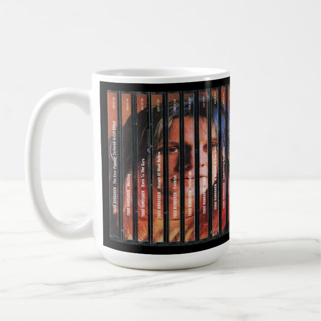 TR Todd CD Spine Coffee Mug (Left)