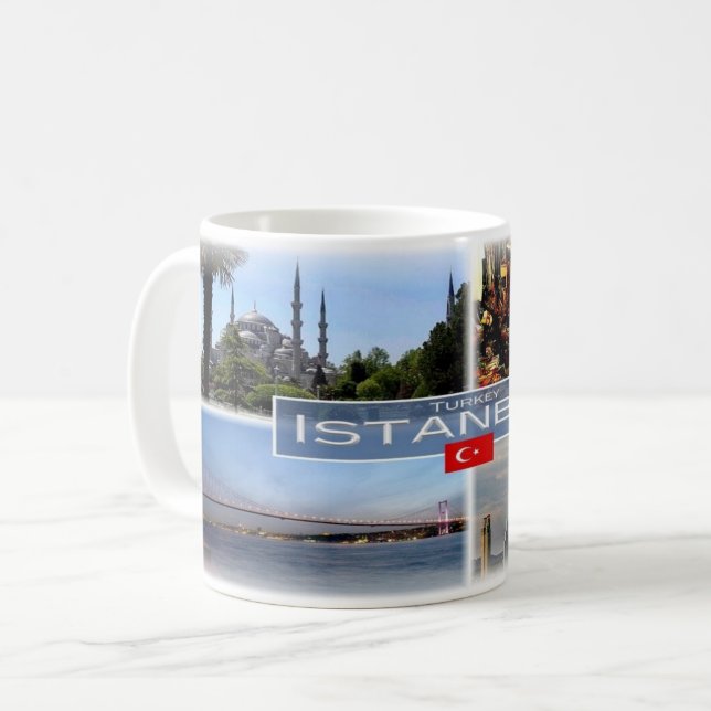 TR Turkey - Istanbul - Coffee Mug (Front Left)