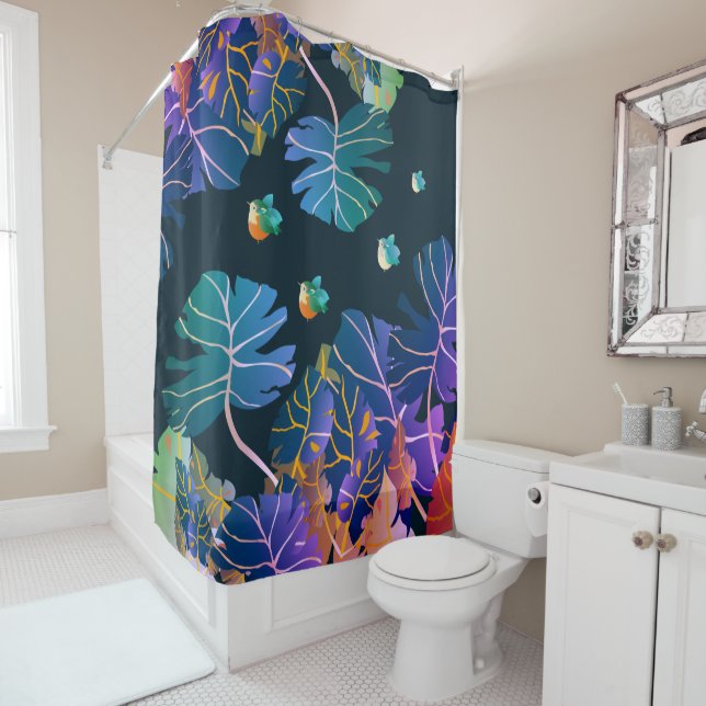 ...tra foglie e colori  shower curtain (In Situ)