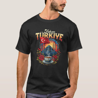 Trabzon T rkiye Flag Turkey Souvenir Travel Gifts T-Shirt