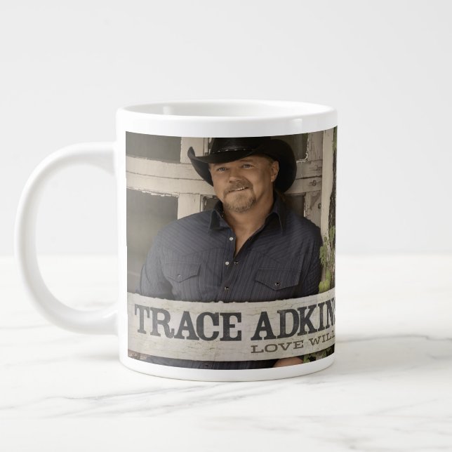 trace adkins  giant coffee mug (Left)