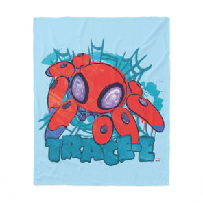 TRACE-E Character Sketch Graphic Fleece Blanket