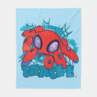 TRACE-E Character Sketch Graphic Fleece Blanket