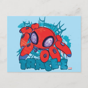 TRACE-E Character Sketch Graphic Postcard