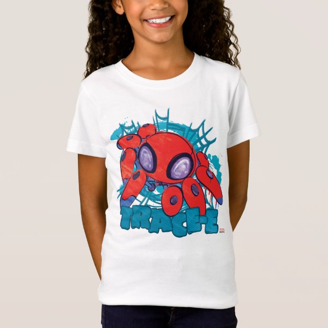 TRACE-E Character Sketch Graphic T-Shirt (Front)