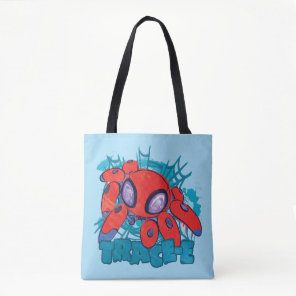 TRACE-E Character Sketch Graphic Tote Bag