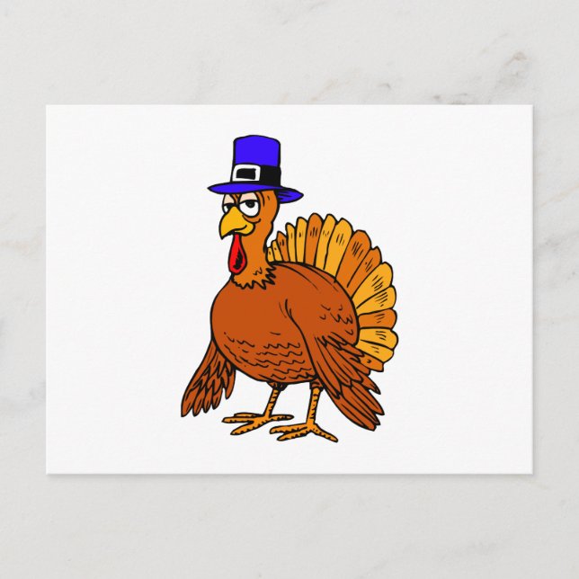 Trace Turkey Postcard (Front)