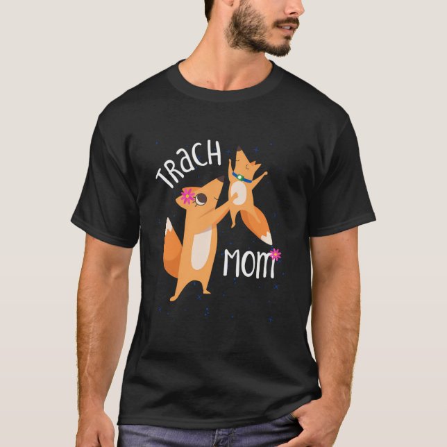 Trach Mom Tracheostomy Awareness Mom T-Shirt (Front)