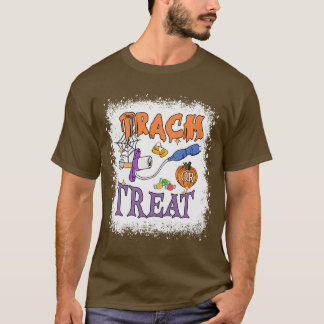 Trach Or Treat Nurse Respiratory Therapist ICU RN T-Shirt