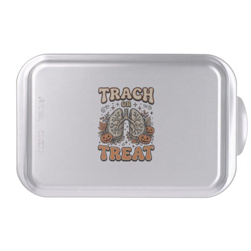 Tracheostomy Halloween Nurse Trick Or Treat Design Cake Pan