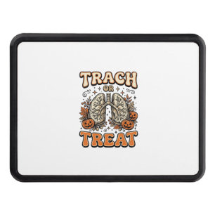 Tracheostomy Halloween Nurse Trick Or Treat Design Hitch Cover