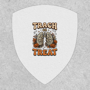 Tracheostomy Halloween Nurse Trick Or Treat Design Patch