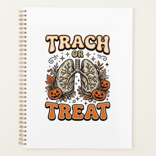 Tracheostomy Halloween Nurse Trick Or Treat Design Planner