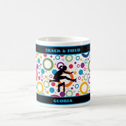 Track and Field Abstract    Coffee Mug