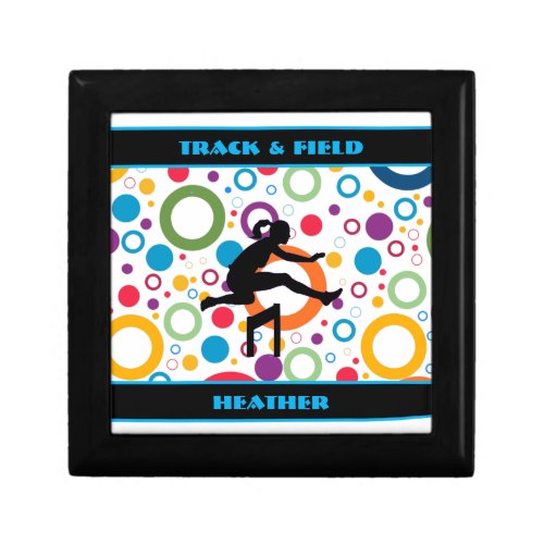 Track and Field Abstract     Gift Box